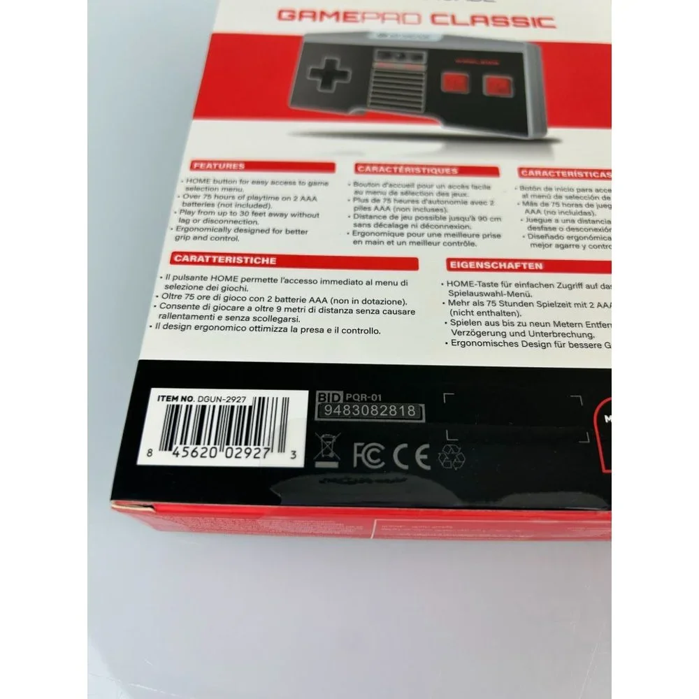 MyArcade Gamepad Classic Wireless Controller NES Classic Wii Wii U Compatible